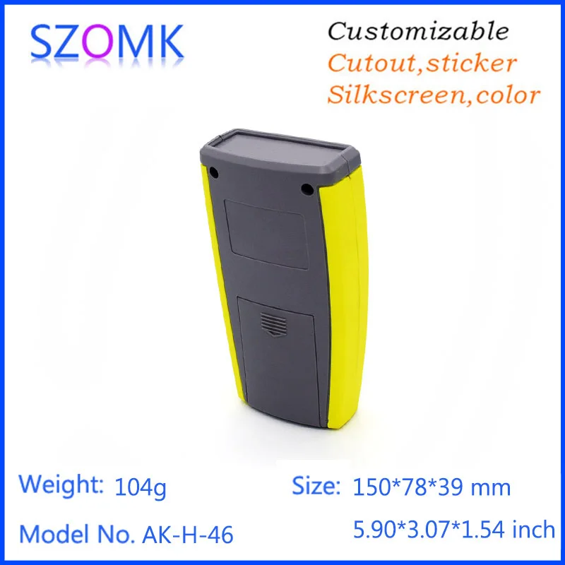 szomk new arrival plastic enclosure for electronics plastic case 2 AA battery abs plastic handheld control box electrical junction box enclosure housing (6).jpg