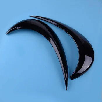 

beler ABS Black Car Head Light Lamp Eyebrow Eyelid Cover Trim Fit for VW Beetle A5 2012 2013 2014 2015 2016 2017 2018