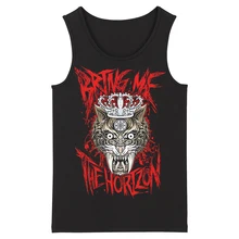 Todhoof Bring Me The Horizon Grindcore HardMetal Deathcore Мужской Хлопковый топ чёрные майки Азиатский размер