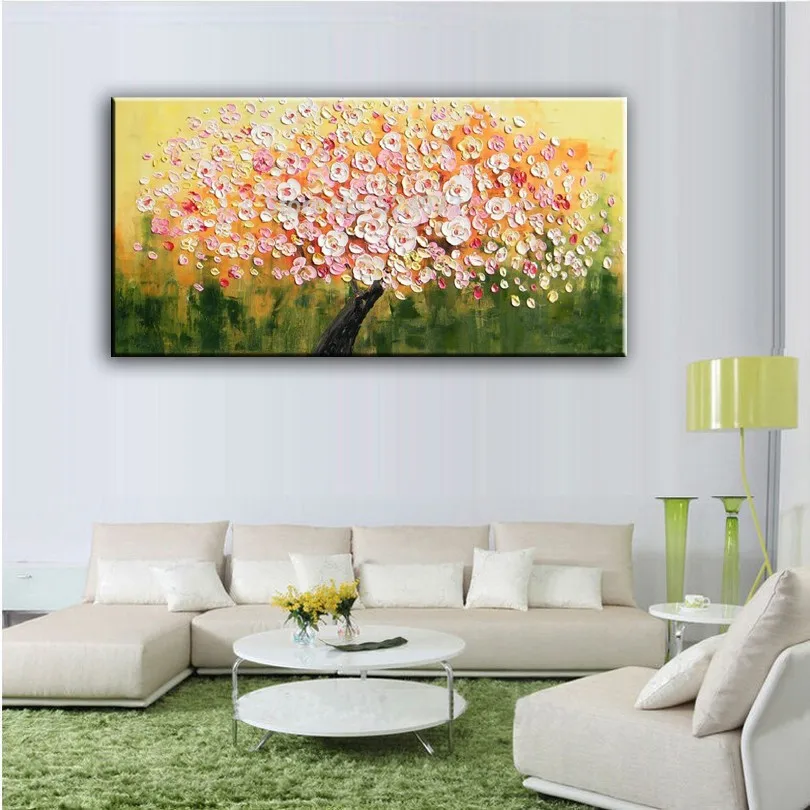 hand painted canvas oil painting