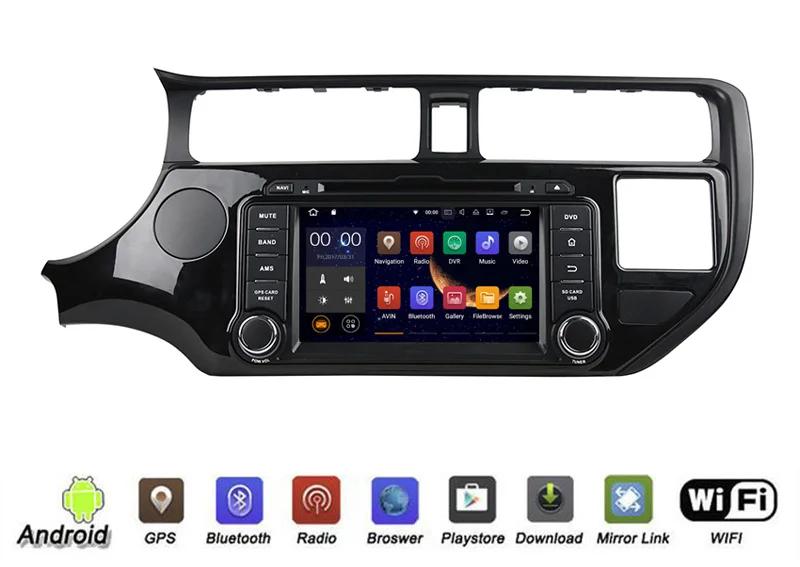 Sale Yessun For Kia K3/Rio 2012~2017 Android System Car Radio Stereo GPS Navigation Audio Video 2