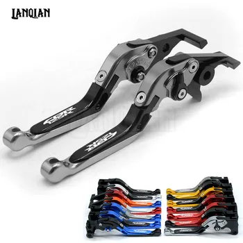

14 Colors CNC Motorcycle Accessories Adjustable Folding Brake Clutch Levers For Honda CBR125R 2011-2014 CBR 125R 2012 2013 Black