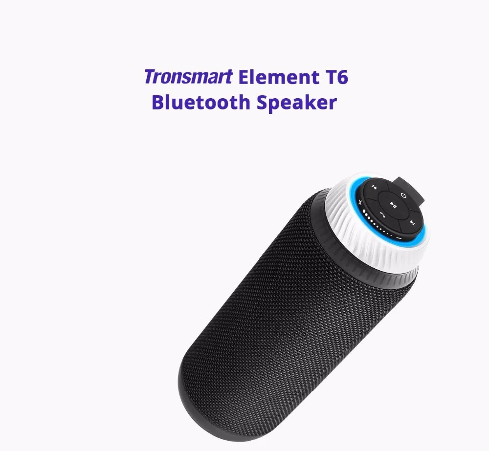 Tronsmart элемент T6 Динамик Bluetooth 4,1 Портативный Динамик Беспроводной аудио приемник с динамиками USB AUX с переносной чехол