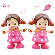 Electric Walking Dancing Singing Dolls Lol Dolls Toys For Girls Reborn Doll Light Music Early Educational Lol Dolls Toy Girl