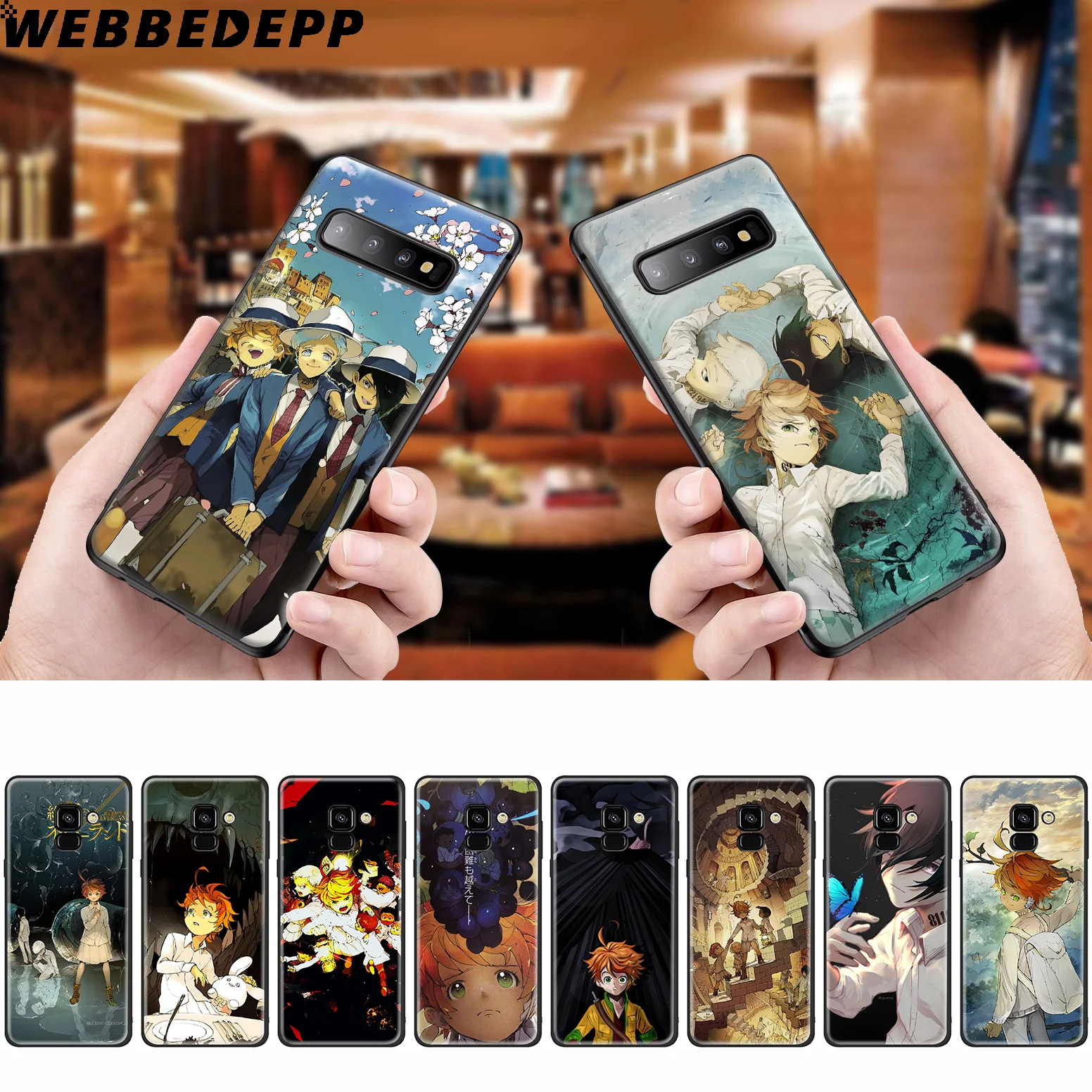 WEBBEDEPP обещанный Neverland силиконовый чехол для Samsung Galaxy A3 A5 A6 A7 A8 A9 A10 A20 A30 A40 A50 A70 M10 M20 M30