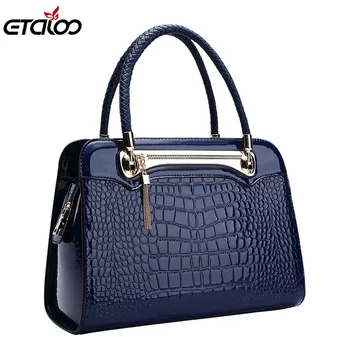 

New Ladies Big Bag Women Leather Handbags Messenger Bag Pattern Shoulder Bag High Quality Bag