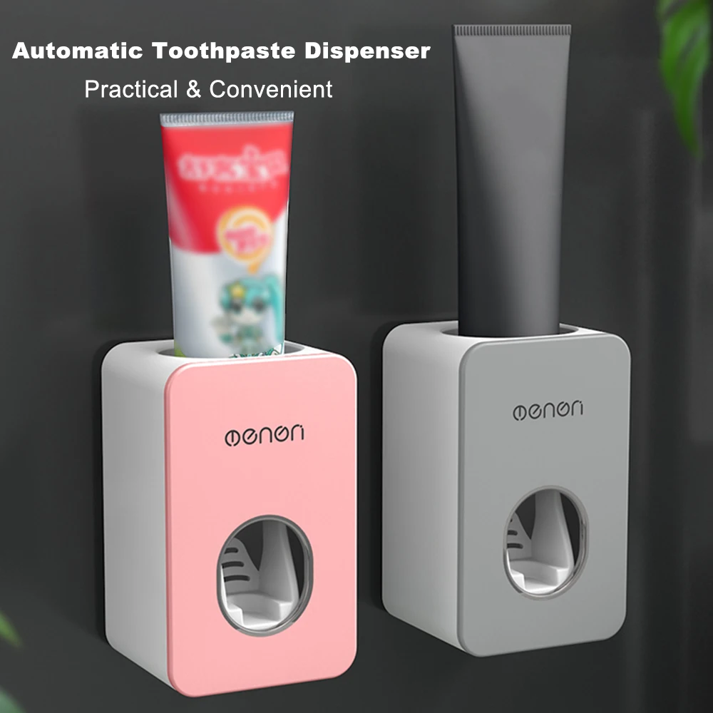 Автоматический диспенсер для зубной пасты, пыленепроницаемый соковыжималка для зубной пасты, настенный держатель для зубной пасты, аксессуары для ванной комнаты
