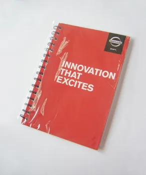 

[free logo]A5 Size 100 sheet spirial dairy notebook,school,company used, with custom logo to advertising, SN8001 300pcs/lot