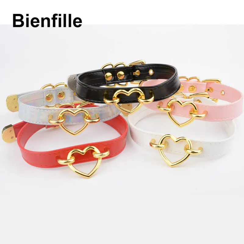 Kalung Pu Kulit Bergaya Kerah 4