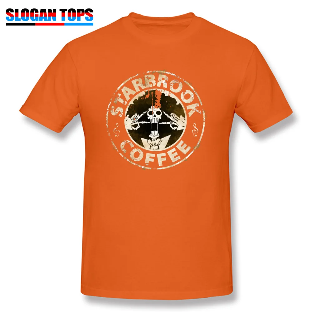 Starbrook Coffee Grunge 5480 cosie Autumn All Cotton Crewneck Men Tops T Shirt Tops Shirt Designer Short Sleeve Top T-shirts Starbrook Coffee Grunge 5480 orange