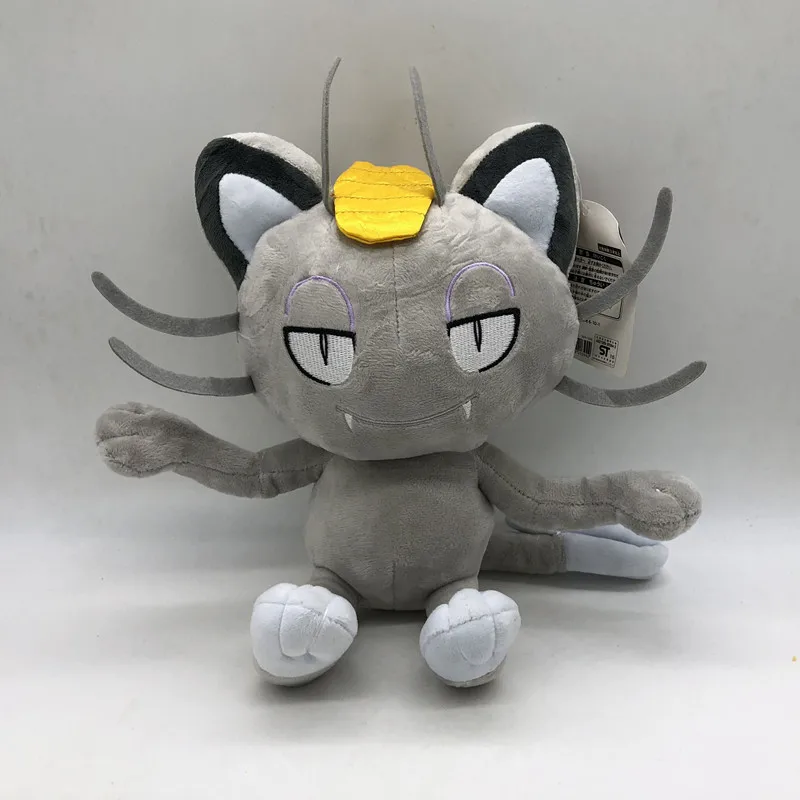 Аниме игры Пикачу серии новые 30 см Meowth плюшевые игрушки мягкие игрушки подарок на день рождения для детей