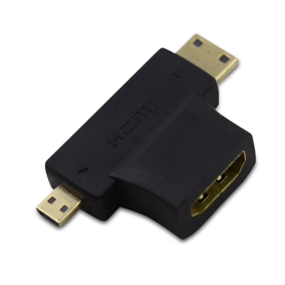 SSRIVER 10 шт./лот HDMI Micro/MINI DM/CM Мужской к Женский AF тройной cd революционный телефон