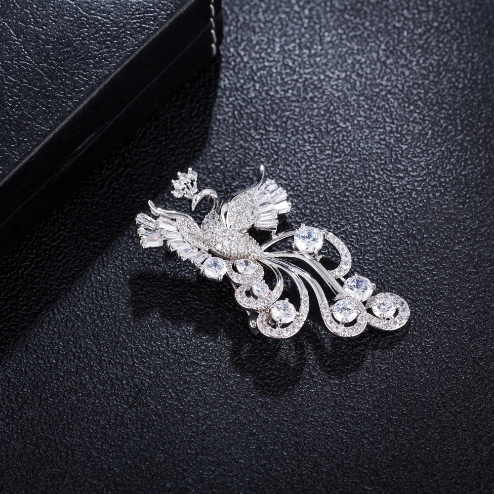 hijab pinos moda cz cristal broches para