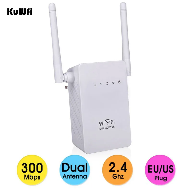 2.4Ghz 300Mbps Wireless N Mini Router Extend Wifi Range Wireless AP one