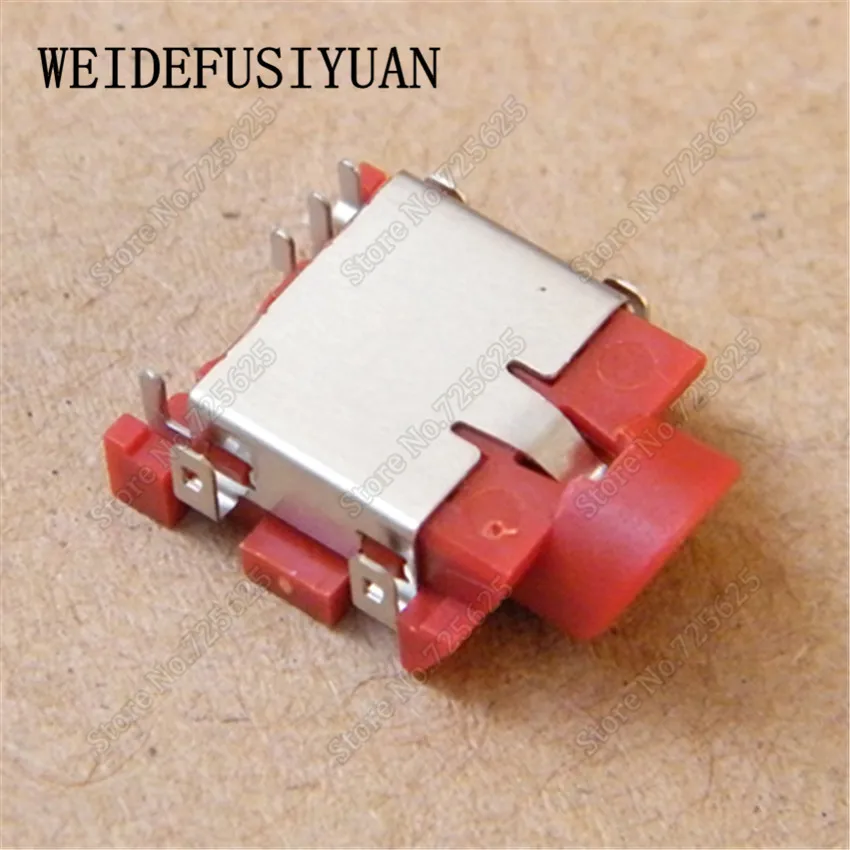 10pcs lot 3 5mm Audio Jack MIC Connector for Sony SVF143A SVF143A1QT SVF143A1YT SVF153A SVF153A1QT SVF153A1YT Headphone Socket