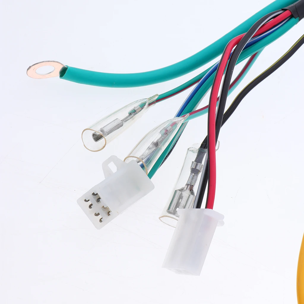 Electrics Wire Wiring Harness Assembly Current-on Component for Motorbike Scooter Fits for ZJ-125