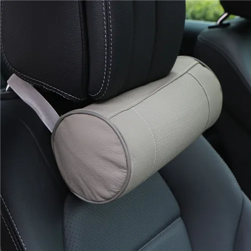 Cuscino per poggiatesta Cuscino per il collo per BMW X5 G05 X6 G06 X7 G07 Serie 7 G12 Cuscino per poggiatesta per seggiolino auto completamente circondato in pelle  34