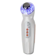 Ultrasonic Facial Massager Photon Device Face Cleaner Skin Lift Ultrasound Therapy LED Rejuvenation Skin Care Beauty Machine portable ultrasonic facial massager face lift led therapy galvanic spa ion wrinkle remover face skin care beauty device