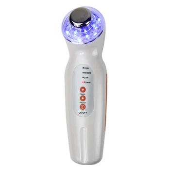 Ultrasonic Facial Massager Photon Device Face Cleaner Skin Lift Ultrasound Therapy LED Rejuvenation Skin Care Beauty Machine portable ultrasonic facial massager face lift led therapy galvanic spa ion wrinkle remover face skin care beauty device