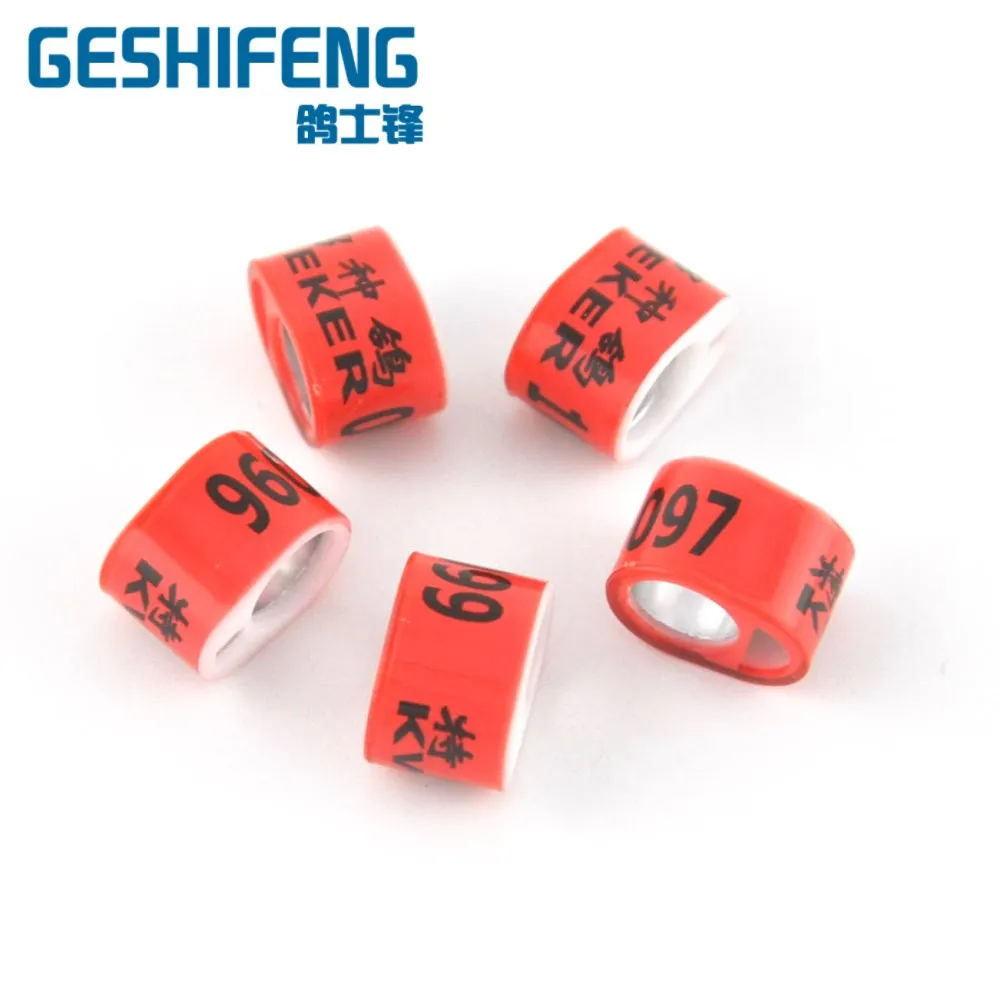 

2019 Pigeon Club Name Foot Bands Belgium Pigeon Rings