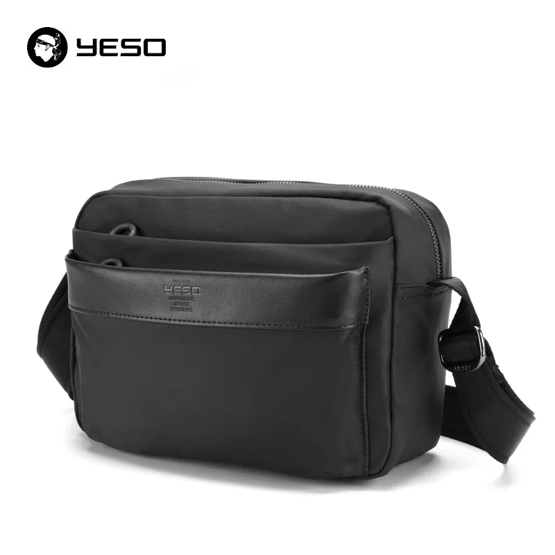 YESO Travel Men Crossbody Bags 2019 Business Casual Crossbody Bags For Men Multifunction