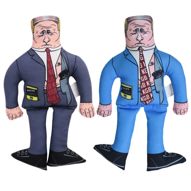 

Russia Putin Shape Simulation Plush Pet Cat Chew Toy Cat Mint Catnip Fish Toys Interaction Training Toys Cat Supplies