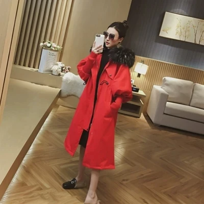 

2018 Newest Women Down Jacket Clothing Parka Fourrure Femme Long Winter Coat Women Kawaii Maomaokong Harajuku Plus Size