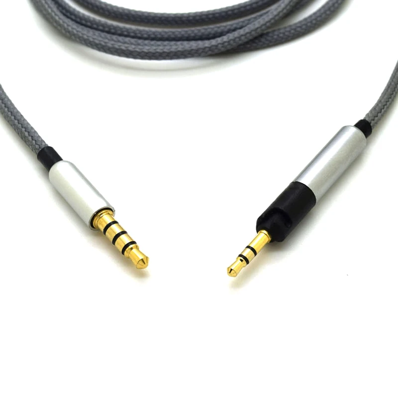 SHELKEE High quality Upgrade audio cable cord Line For Sennheiser HD598 HD558 HD518 Headphones