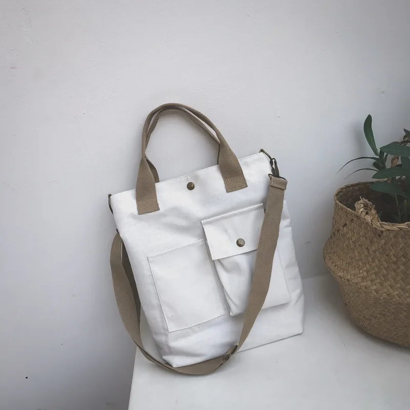 Monsisy, холщовые сумки на плечо для девочек, Экологичная сумка для покупок, сумка-тоут, посылка, сумки через плечо, кошельки, Повседневная сумка для женщин, Bolsa - Цвет: Бежевый