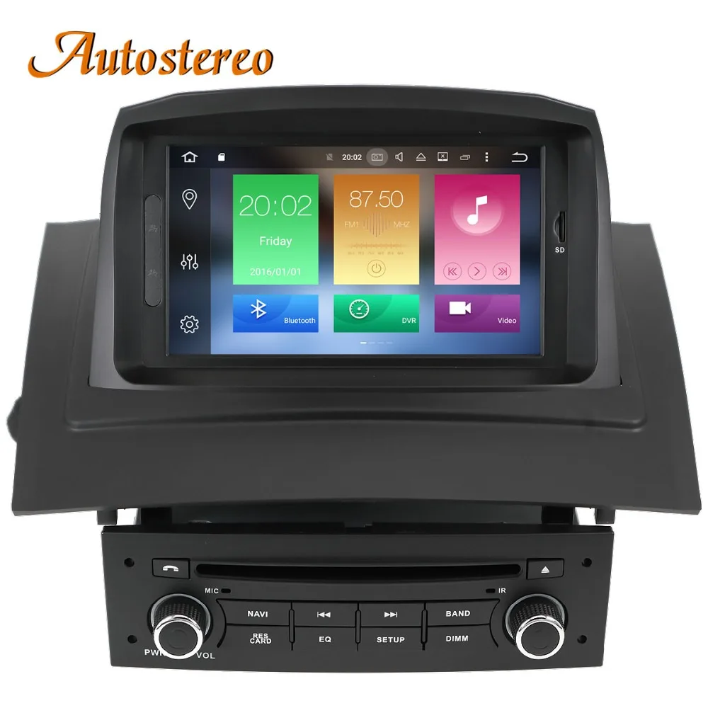 Excellent Android 9 Car DVD Player For Renault Megane2 Fluence 2002-2008 GPS navigation head unit radio tape recorder multimedia navigator 2