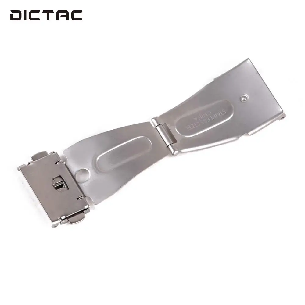 

Fold Watch Strap Clasp Band Jump Buckle Fashion Deployment Buckle Genuine Wristwatch Stainless Steel 12/14/16/18/20/22mm