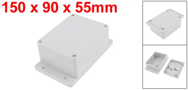 150 x 90 x 55mm Dustproof IP65  Junction Box Terminal Connecting Box Enclosure