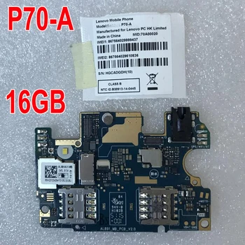 

100% Tested Original mainboard For Lenovo P70 P70A P70-A P70t P70-T 2GB 16GB Motherboard card fee chipsets phone parts