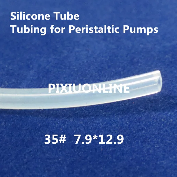 

1PCS YT914 Transparent Hose 35# ID 7.9 mm*OD 12.9 mm Silicone Tube Tubing for Peristaltic Pumps Plumbing Hoses 1Meter