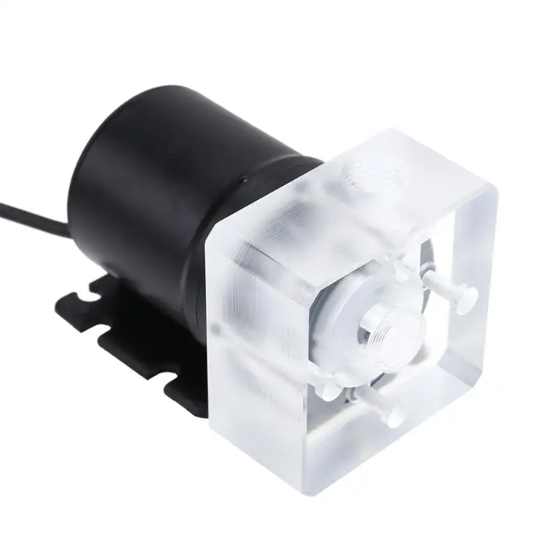 

NEW DC 12V G1/4 Inner Thread Computer Water Cooling Pump For Water Cooling System Desktop PC Computer