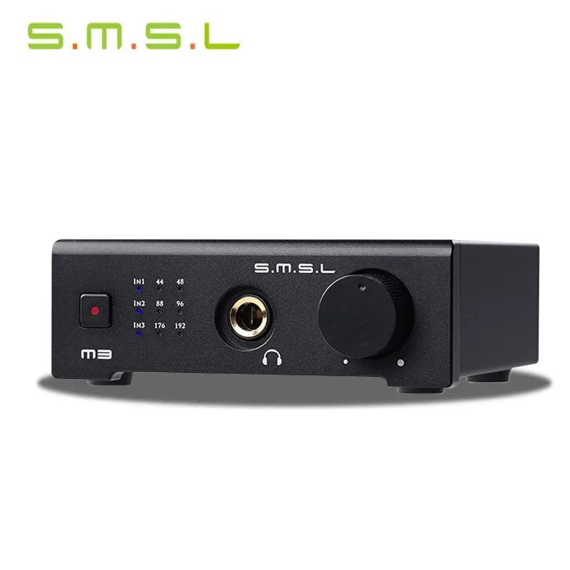 SMSL M3 USB HD аудио декодер интерфейс Hifi Exquis 24 бит/192 кГц ЦАП с оптическим коаксиальным наушников Аналоговые выходы