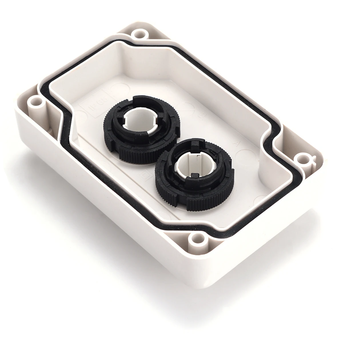 New 1pc Push Button Station Switch Remote Start Stop Motor Solenoid IP55 Button Box For Indoor Outdoor Use High Quality