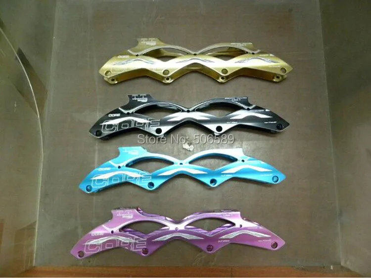 

free shipping speed skating frame ps core frame 4x90 4x100 4x110