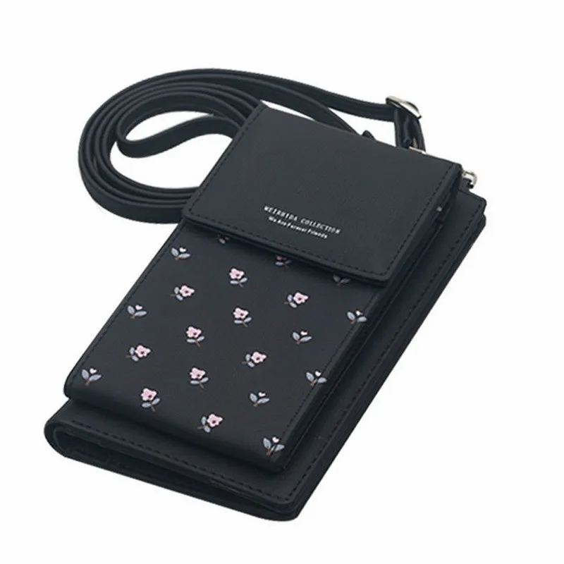 

Litthing Flower Print lady Handbags Korean Mini Bag Cell Phone Bags Simple Small Crossbody Bags Casual Ladies Flap Shoulder Bag