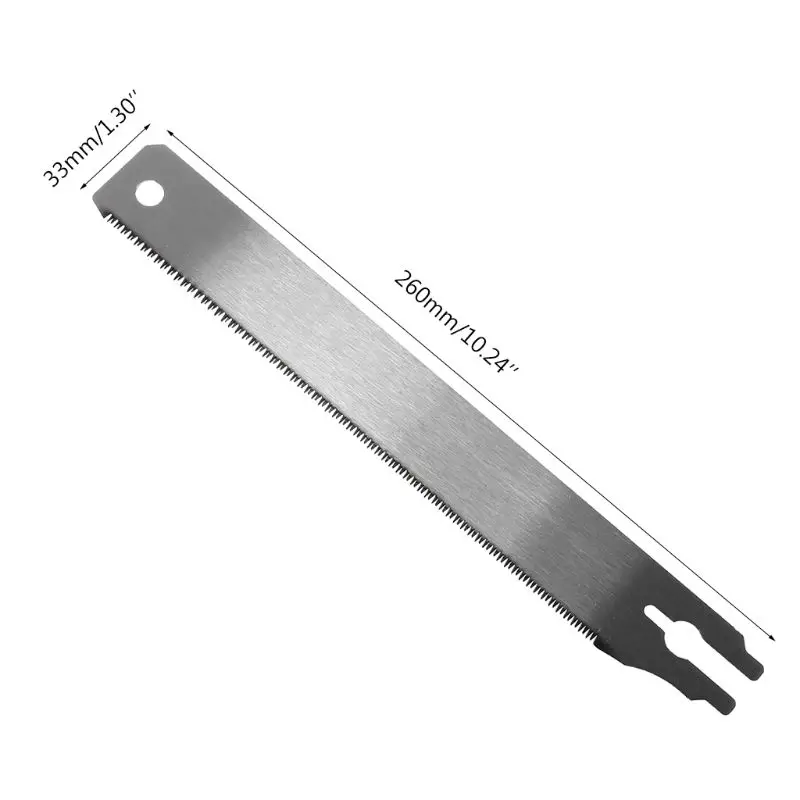 Hand Pull Saw Blade Replacement 225P Flexible Fine-toothed Woodworking Household 6