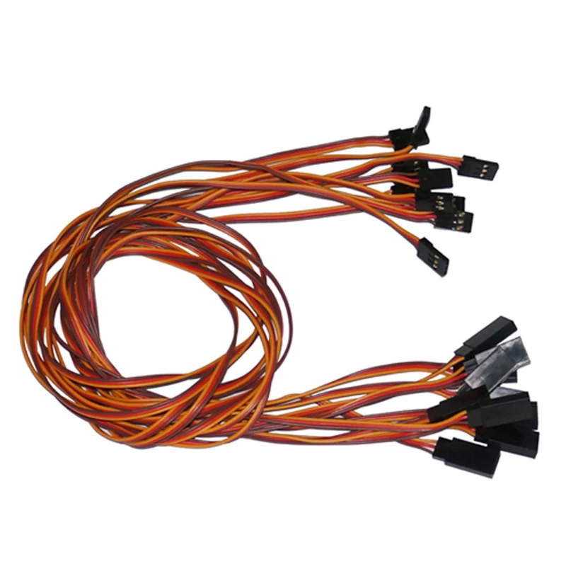 10 шт./лот 600 мм 60 см RC кабель удлинитель с разъемом &quotПапа мама&quot|futaba connector|servo