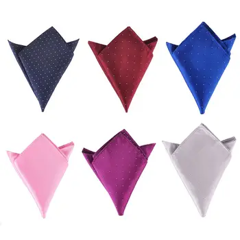 

1PC Fashion Men's Cotton Pocket Square Western Style Floral Handkerchief for Suit Pocket Wedding Square Paisley Hanky