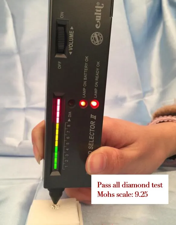 Online Großhandel Größe Preis 1.0 ~ 6,5mm D Farbe Runde Cut Lab Grown Lose Moissanites Stein Test Positive 0,5 CT