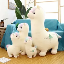 38-70cm Kawaii Alpaca Plush Doll Toys Cute Llama Alpacasso Stuffed Toys Japanese Alpaca Stuffed Animals Doll Children Kids Gift цена 38-70cm Kawaii Alpaca Plush Doll Toys Cute Llama Alpacasso Stuffed Toys Japanese Alpaca Stuffed Animals Doll Children Kids Gift цены онлайн