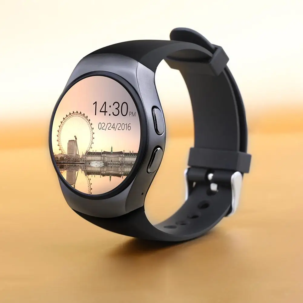 

Hot Sale Round Screen TF/SIM Card Phone Call Bluetooth Smart Sports Watch for Android/iOS Bluetooth Smart Sports