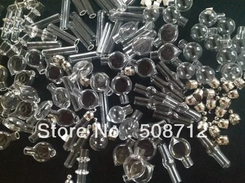 

Free shipping!!!!Lot 100 Vial Pendant Charm Perfume/ Rice/ Ash bottles MIX