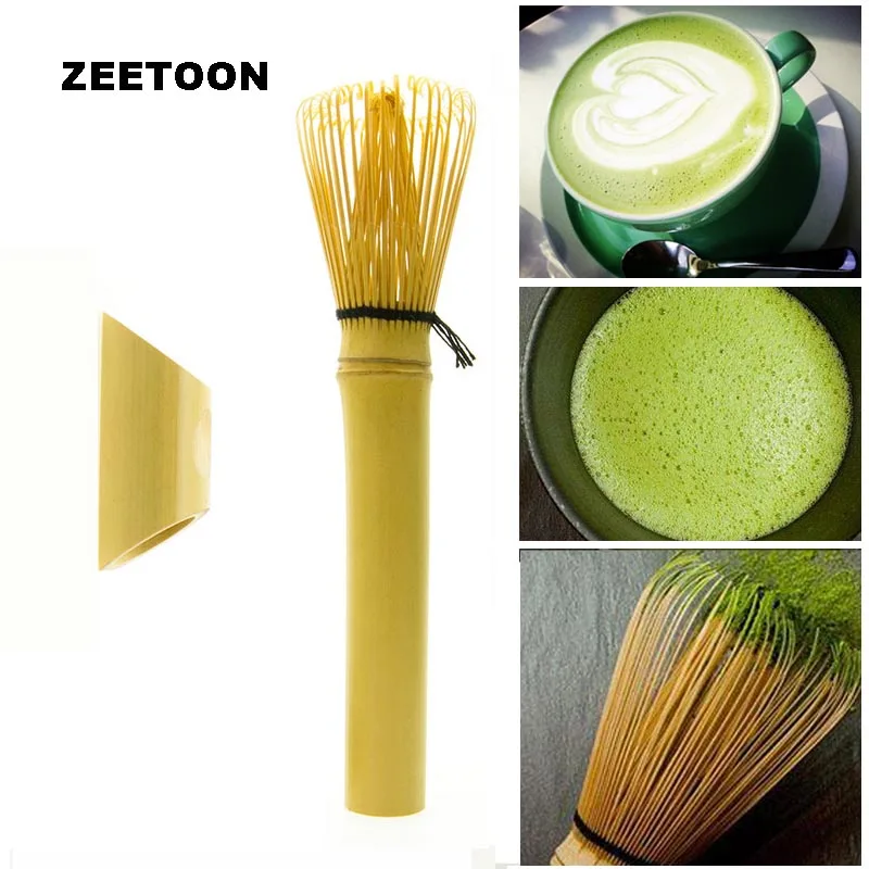 Long Handle Matcha Tea Whisk Japanese Style Tea Brush Bamboo Tea Coffee