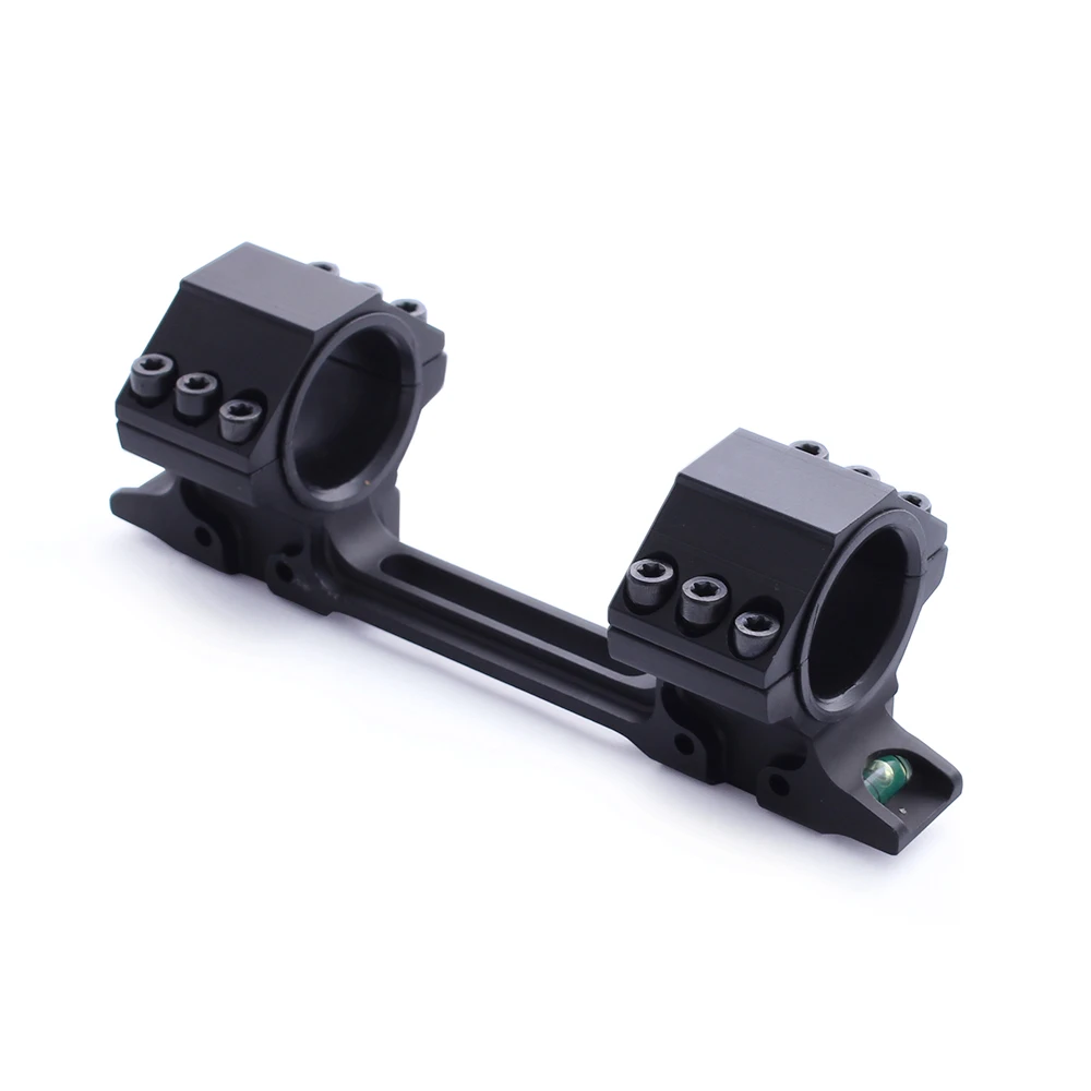 Tactical 25.4mm/30mm Adjustable Scope Rings scope Mounts With Two Bubble Level for 11mm Dovetail Rail
