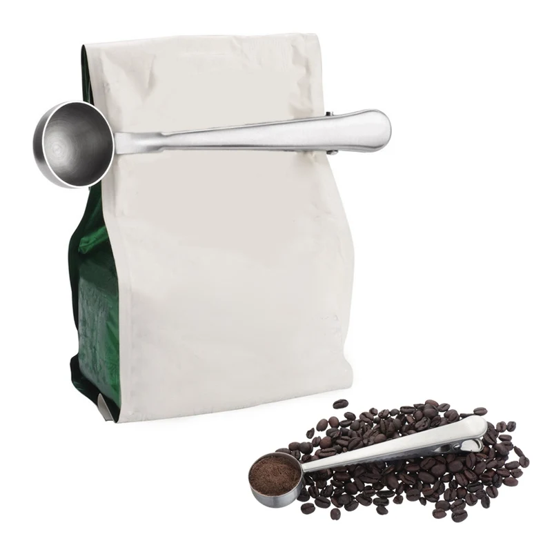 Hoomall-1PC-Stainless-Steel-Coffee-Scoop-With-Clip-Coffee-Tea-Measuring-Scoop-Spoon-Kitchen-Accessories-1Cup