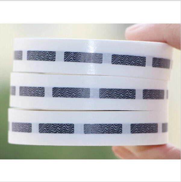 

1000pcs 4x16mm Zebra ripple pattern SCRATCH OFF LABEL STICKER FOR DIY hand made cards/bonds